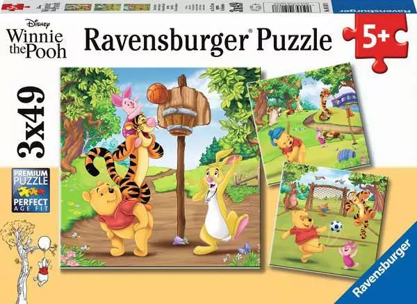 Ravensburger Sports Day 3 x 49 piece puzzle box