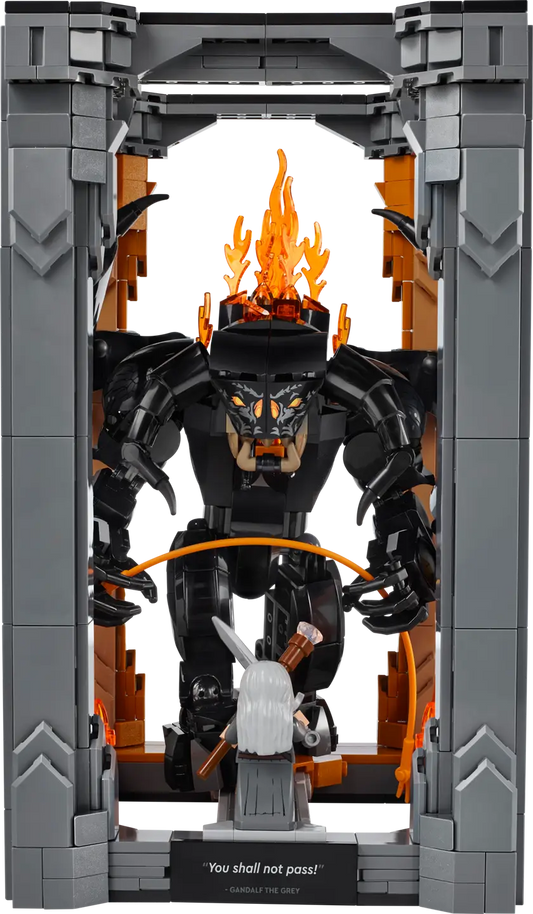 LEGO® | Icons: The Lord of the Rings: Balrog™ Book Nook (10367)