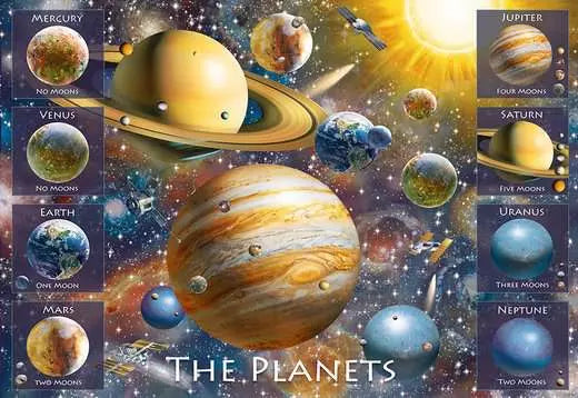 Ravensburger The Planets 100 Piece Puzzle