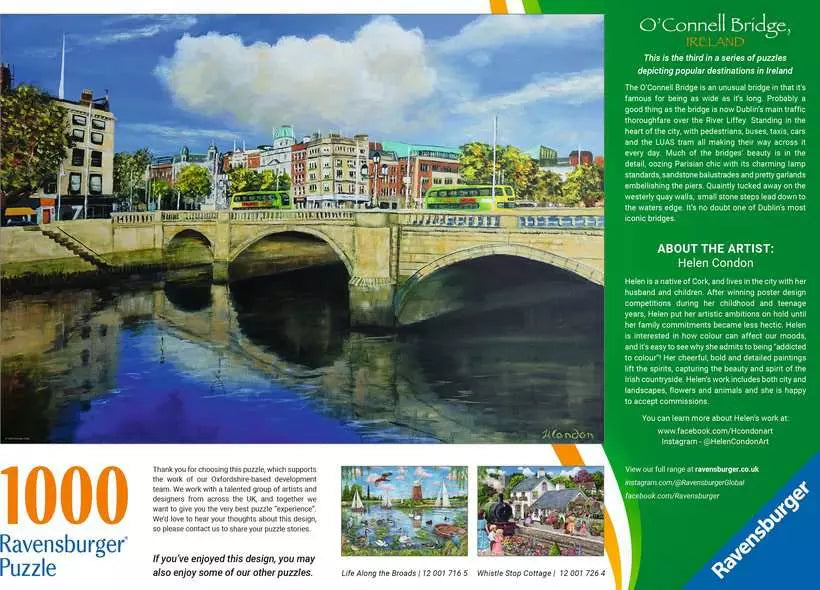 O’Connell Bridge Dublin, 1000pc - image 3 of 3 - Product image