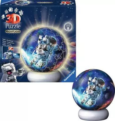 Ravensburger Astronaut Nightlight 72 Piece 3D Puzzle