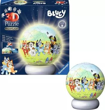 Ravensburger Bluey Nightlight 72 Piece 3D Puzzle