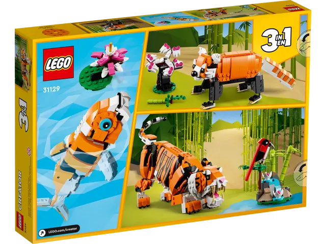LEGO® | Creator: Majestic Tiger (31129)