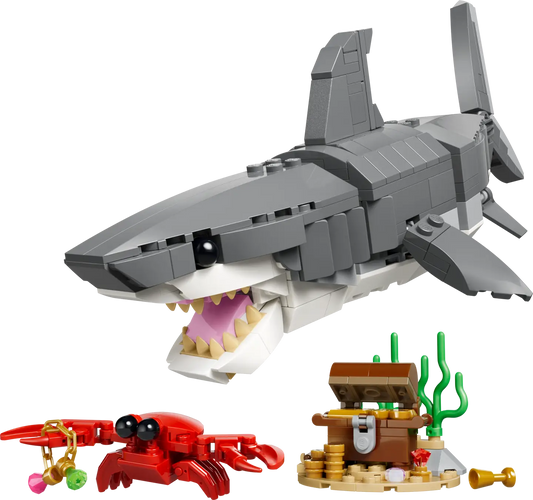 LEGO® | Creator: Fierce Shark with a Treasure Chest (31381)