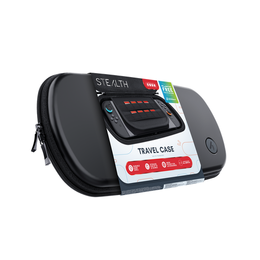 Stealth Travel Case for Nintendo Switch 2, Switch and Switch Lite - open view