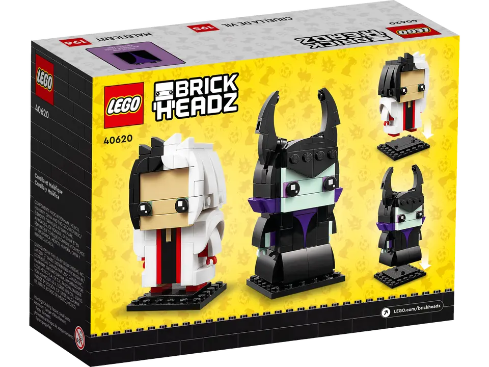 LEGO® | BrickHeadz: Cruella & Maleficent (40620)