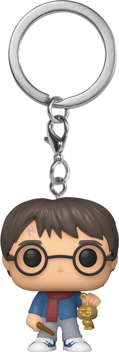 FUNKO POP! : HARRY POTTER - HARRY POTTER HOLIDAY POCKET KEYCHAIN