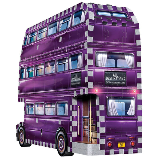 Wrebbit 3D Puzzle - Harry Potter The Knight Bus