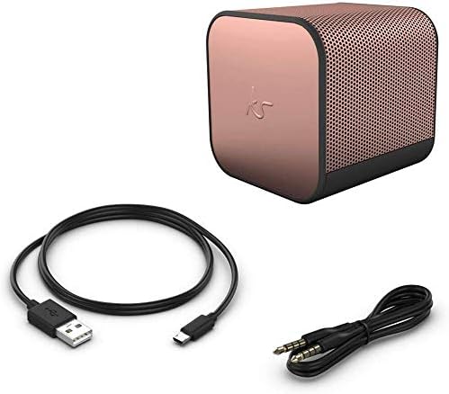 Kitsound: Boomcube 15 Speaker Bluetooth Rose Gold