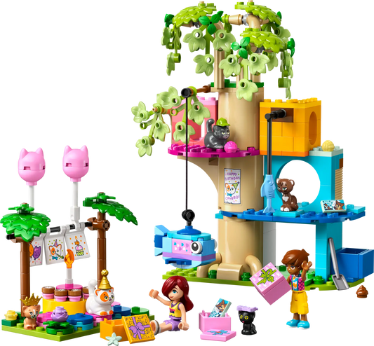 LEGO® | Friends: Cat Birthday Party & Tree House (42666)