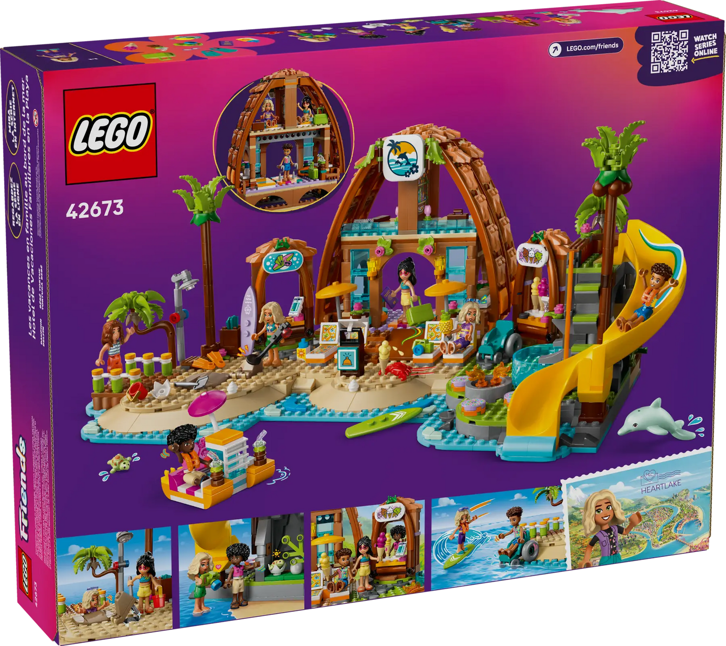 LEGO® | Friends: Family Vacation Beach Resort (42673)