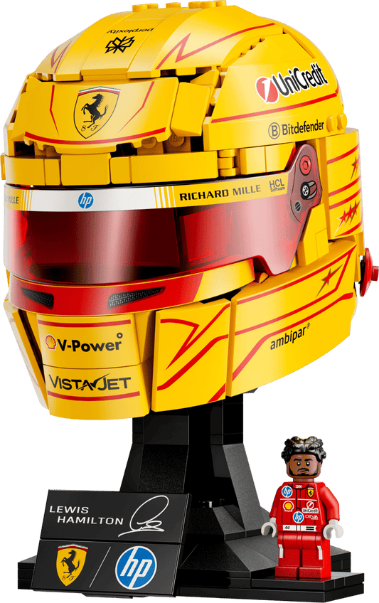 LEGO® | Editions: Scuderia Ferrari HP Lewis Hamilton Helmet (43022)