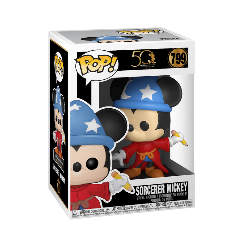 Funko POP! Disney Archives Sorcerer Mickey boxed figure
