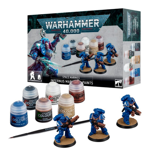 Warhammer: Space Marines: Infernus Marines + Paints Set
