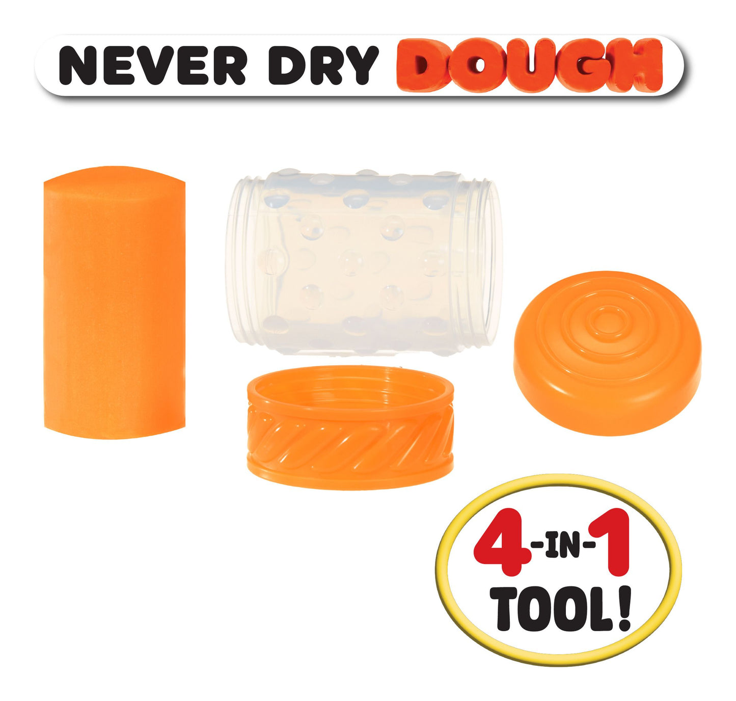 Wonder Factory Never Dry Dough Singles Assortment