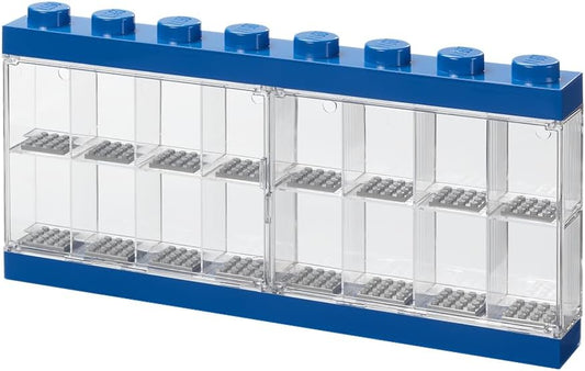 LEGO® | Storage: Minifigure Display Case 16 - Blue (4066)