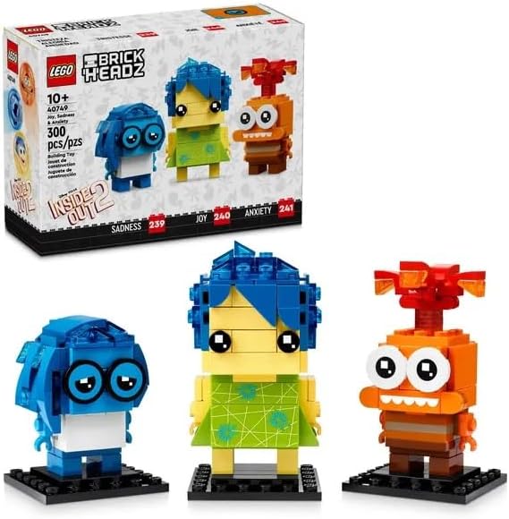 LEGO® | BrickHeadz: Joy, Sadness and Uncertainty (40749)