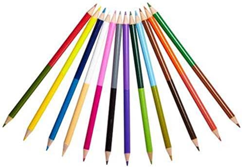 Crayola: 12 Dual Sided Coloured Pencils 12 Pack