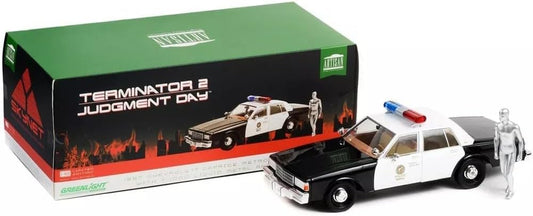 Greenlight Collectibles | Artisan Collection: Terminator 2 (1991) - 1987 Chevrolet Caprice with Android 1:18