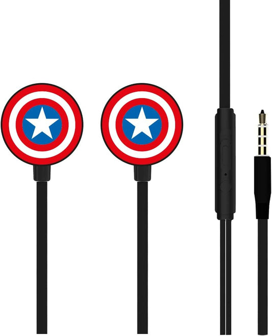 Marvel Captain America Earphones With Jack