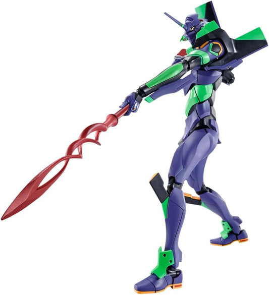 Evangelion: Robot Spirits EVA Test Type-01 + Spear of Cassius Renewal Color Edition