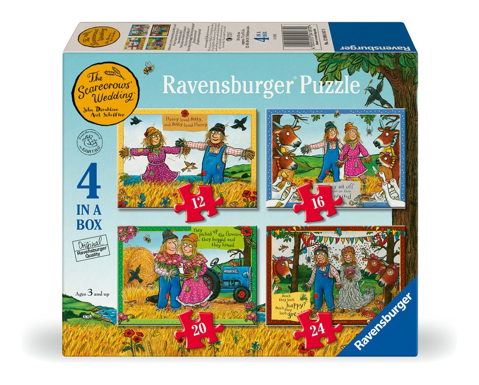 Ravensburger Magic Light 4 In A Box Puzzle