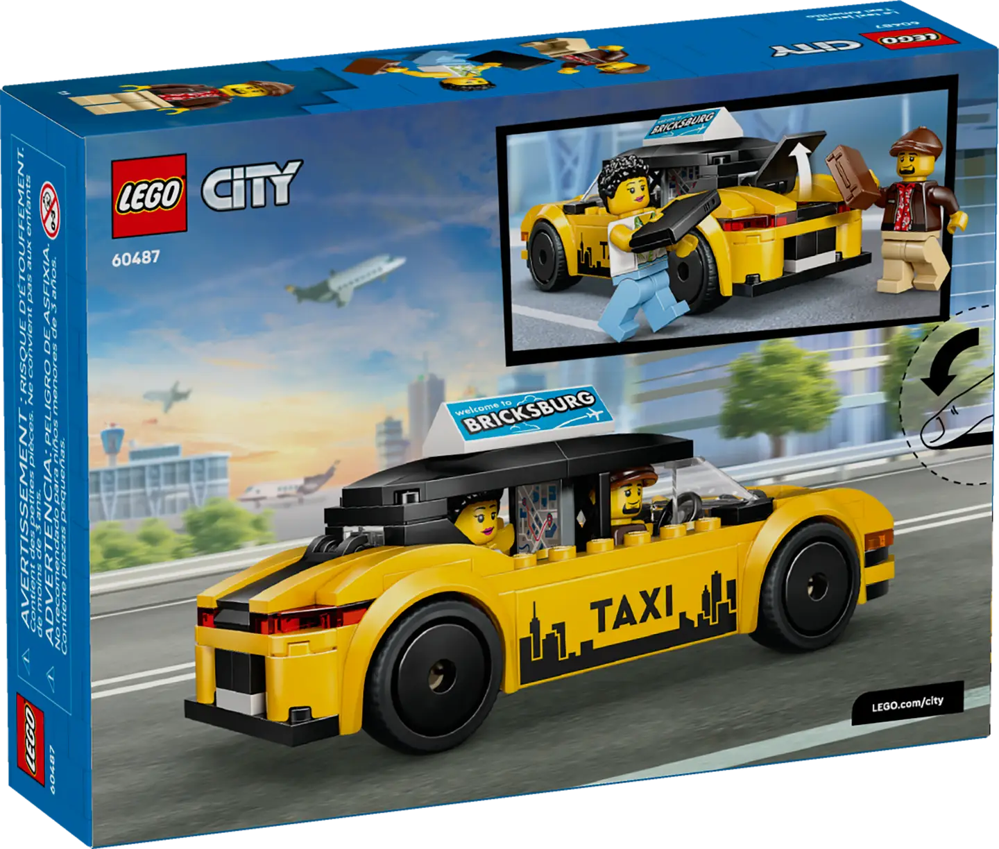 LEGO® | City: Yellow Taxi (60487)
