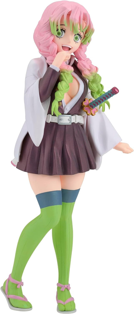 Demon Slayer Kimetsu No Yaiba Glitter & Glamorous Mitsuri Kanroji Figure 22Cm