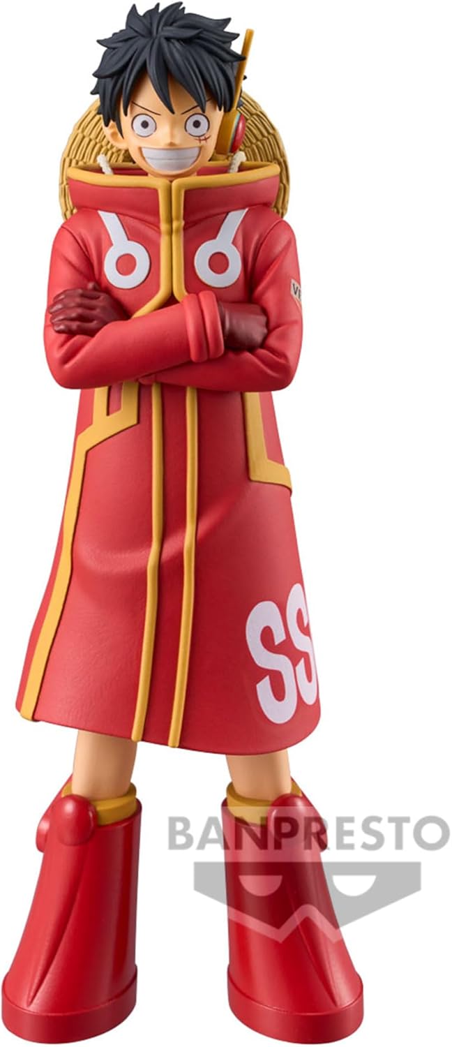 Banpresto Figure - One Piece DXF The Grandline Series Egg Head Luffy 16cm
