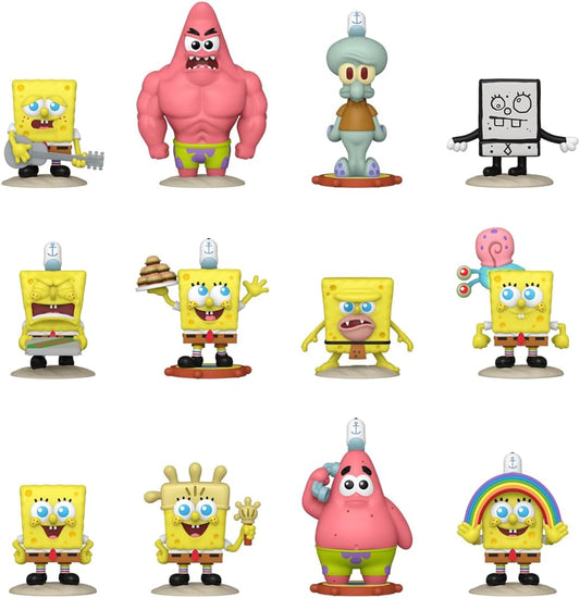 Funko Mystery Mini: Spongebob 25th - 12pc PDQ Assorted