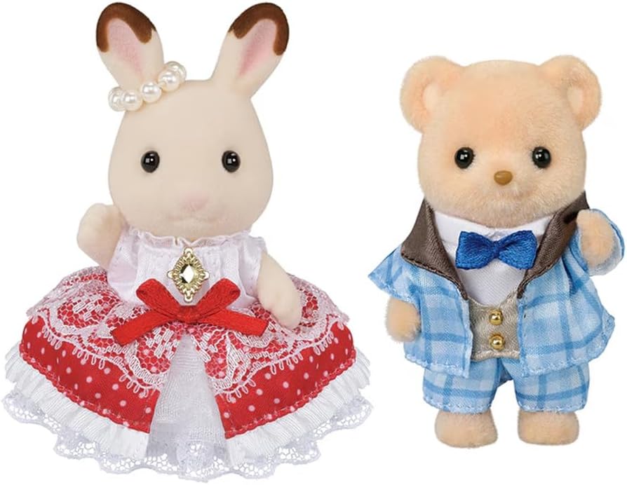 Sylvanian Families: Freya & Theo Anniversary Friends Set
