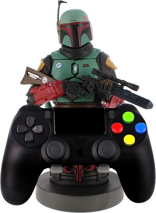 Cable Guys: Star Wars Boba Fett with Weapon 20cm