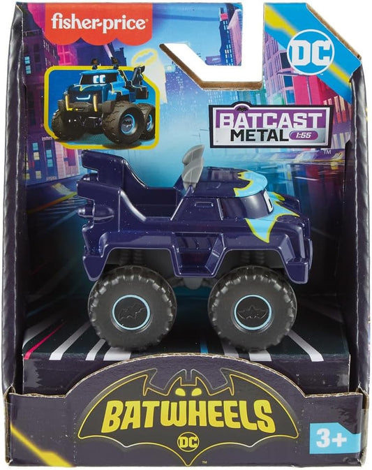 Fsher Price Batwheels 1:55 Die Cast Car Assorted