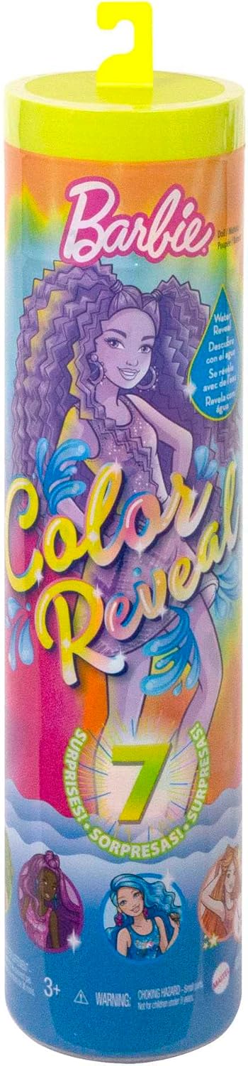 Barbie Colour Reveal Neon Tie Dye Assorted