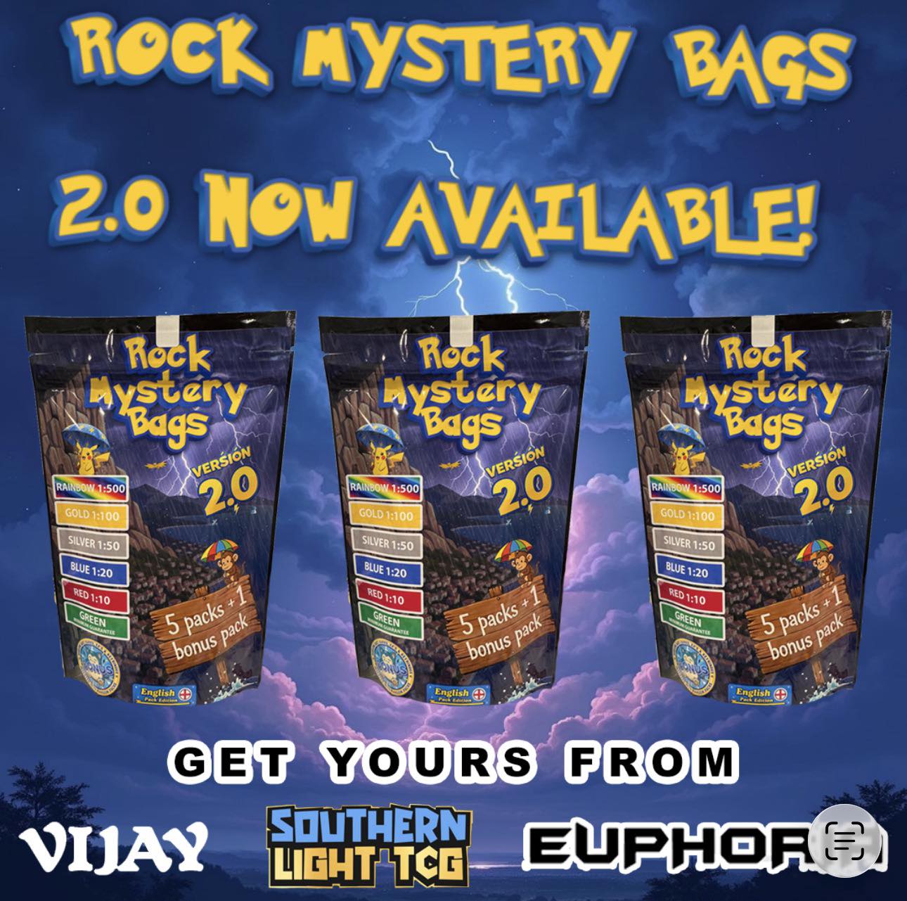 Pokemon Rock Bundle 2.0