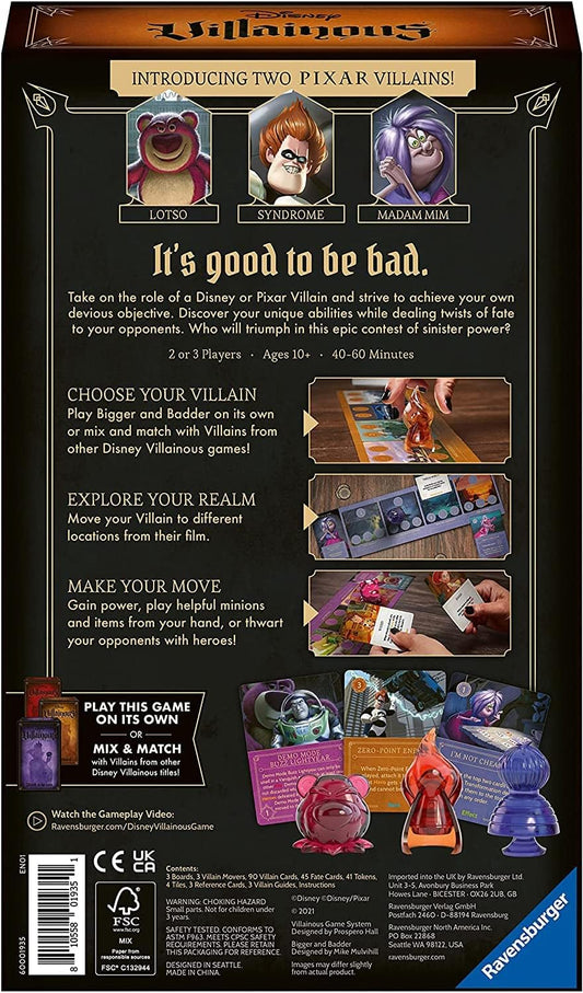 VILLANIOUS: BIGGER & BADDER