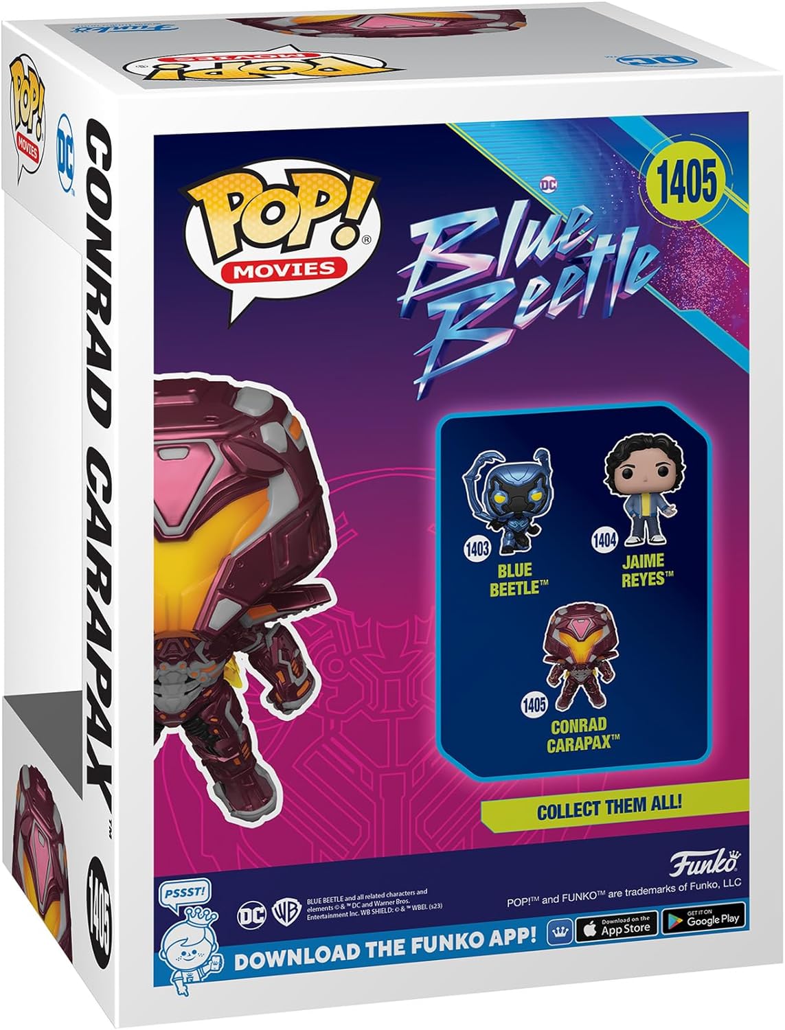 Funko POP: Blue Bettle Conrad Carapax 1405