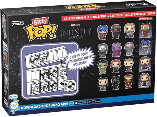 Blister 4 figures Bitty POP Marvel The Infinity Saga Hulk