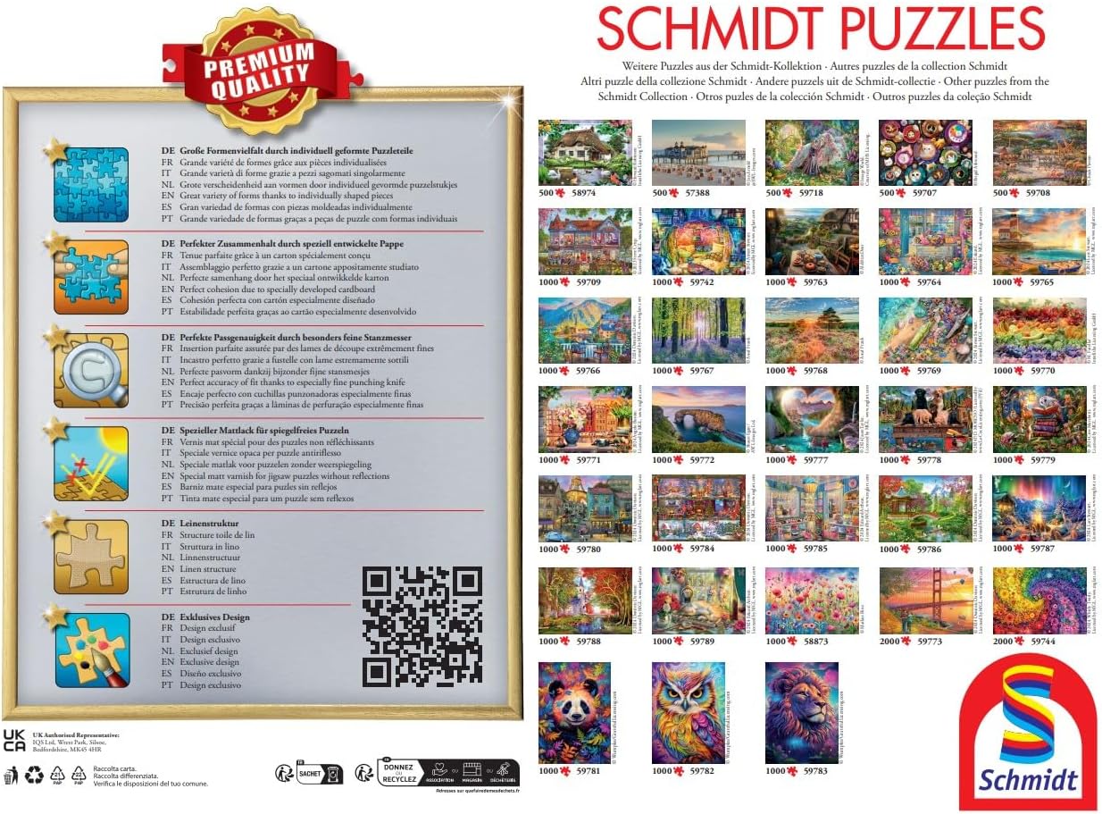 Schmidt Fairytale Castle in the Land of Imagination Puzzle (1000pc)