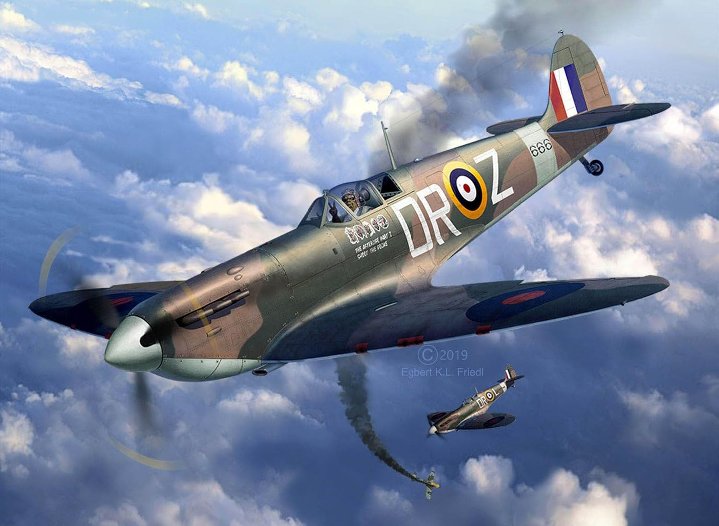 Revell: Spitfire Mk.II "Aces High" Iron Maiden Gift Set 1:32