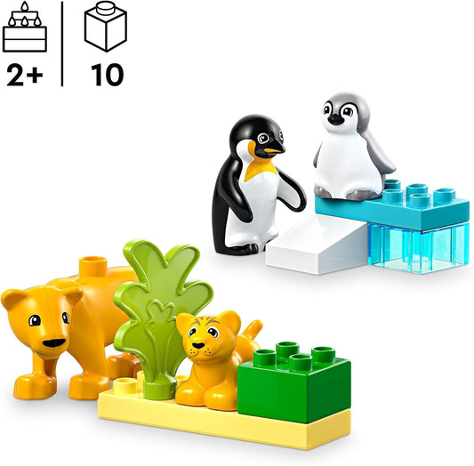 LEGO® | DUPLO: Wild Animal Families - Penguins & Lions (10442)