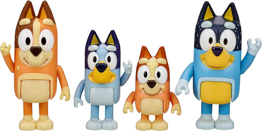 Bluey: Bluey & Family Figure 4 Pack