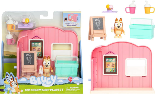 Bluey S10 Mini Playset Ice Cream Shop