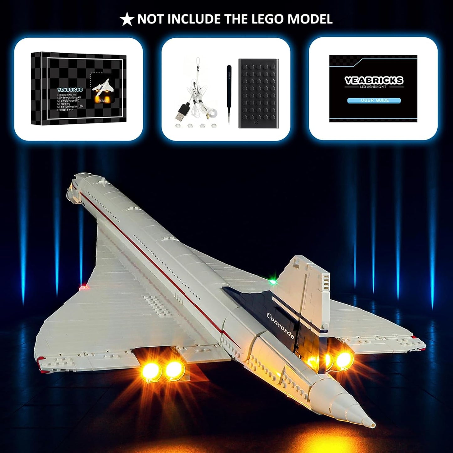 LEGO® | Exclusive, Icons: Concorde (10318)