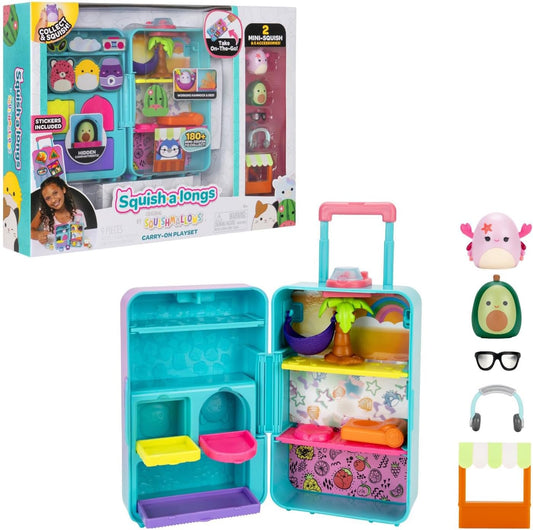 Squishalongs - Medium Playset (Luggage) W2