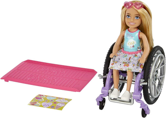 Barbie Chelsea: Wheelchair Blonde Doll