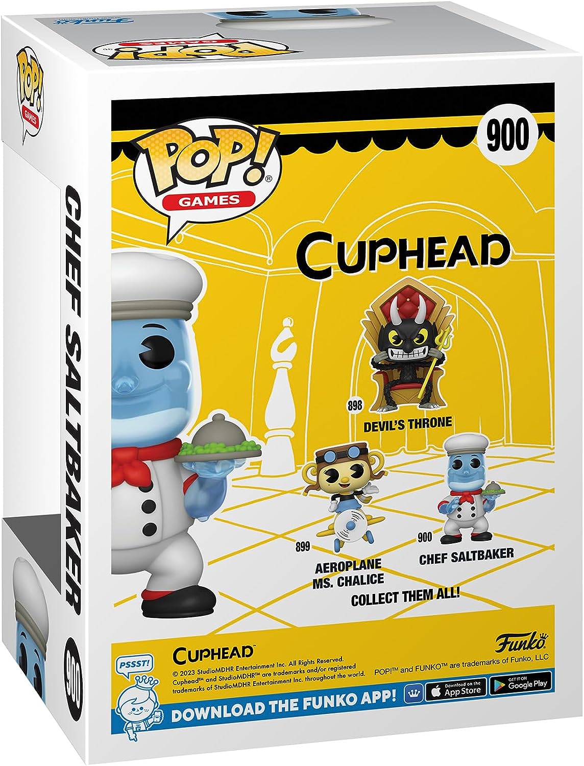 Funko POP! Games: Cuphead - Chef Saltbaker 900