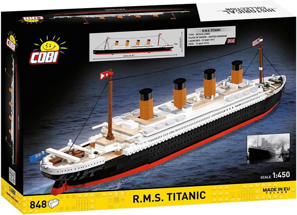 Cobi - Historical Collection - RMS Titanic 850 pcs