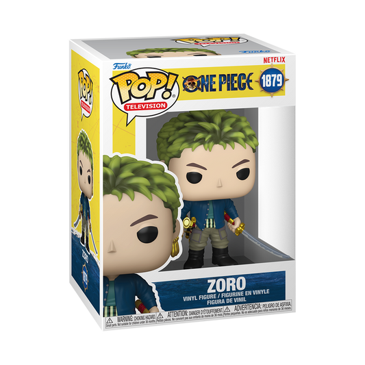 Funko POP One Piece Zoro live action boxed figure