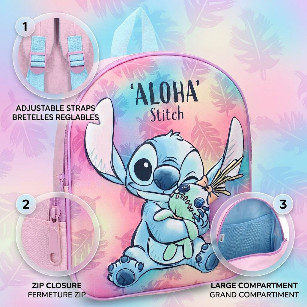 Lilo & Stitch - Sac à dos 3D Stitch Simply Special Sitting